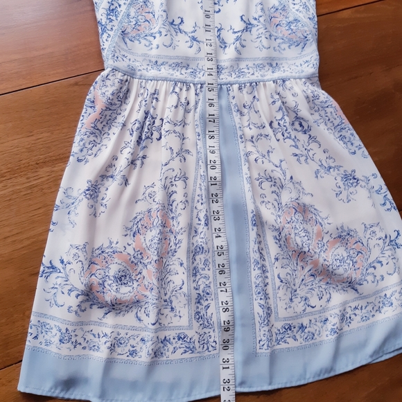 BCBG Cambria Dress in Light Crystal Blue - Picture 2 of 8